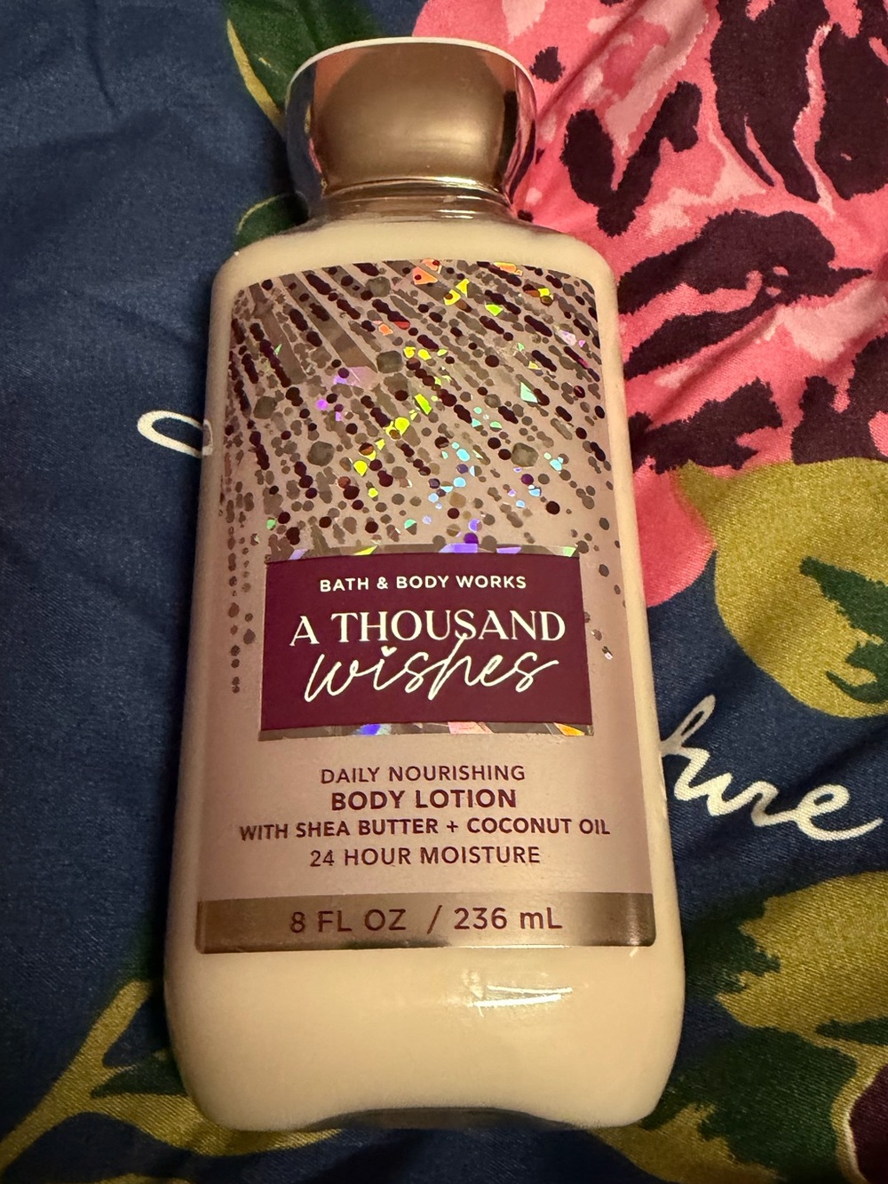 Bath & Body Works A Thousand Wishes Lotion - Pink and Gold